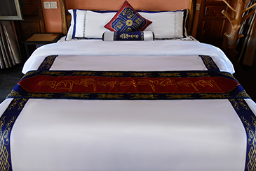 民宿酒店床上用品、藏族元素床上用品