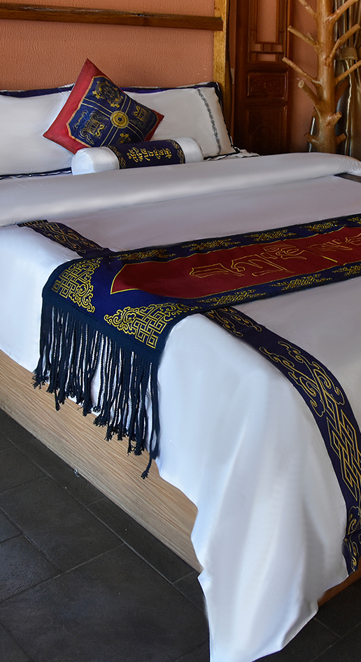 民宿酒店床上用品、藏族元素床上用品