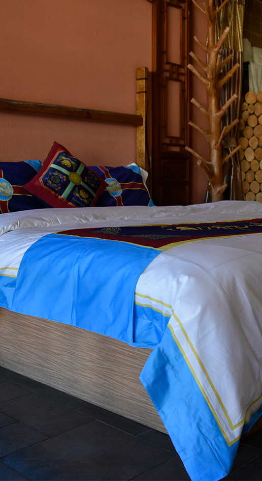 民族風格床上用品、藏族元素民宿床上用品